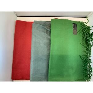Luxury Cashmere‎ Feel Super Soft 100% Acrylic Scarf New Set of 3 (5)